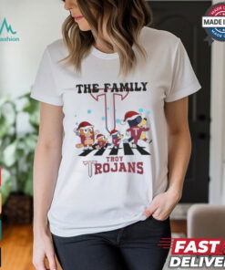 Troy Trojans X Family Bluey Merry Christmas 2024 Shirt