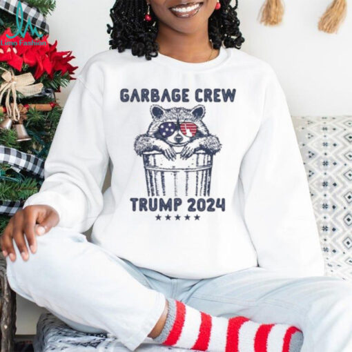Trump 2024 Garbage Crew Raccoon T Shirt