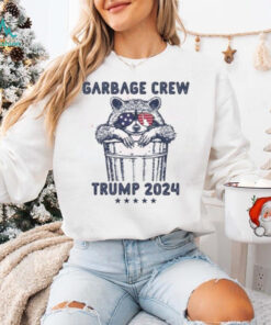 Trump 2024 Garbage Crew Raccoon T Shirt