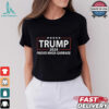 Trump MAGA Cartoon Garbage Can American Flag T Shirts
