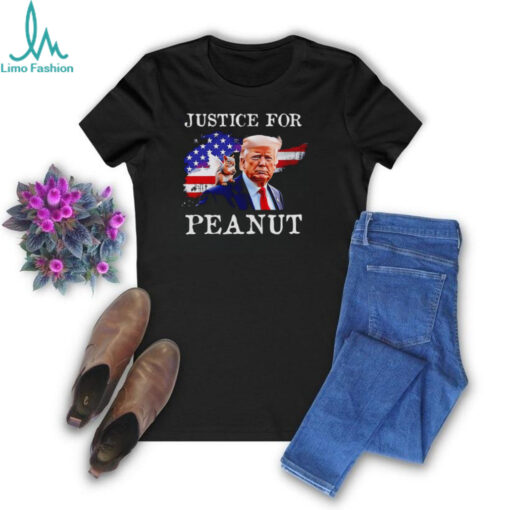 Trump 2024 justice for Peanut shirt