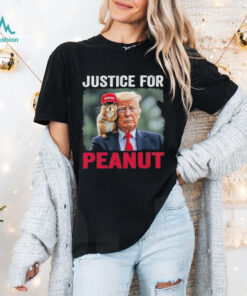 Trump Justice For Peanut The Squirrel Wanted T Shirt