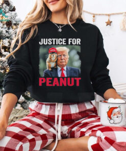 Trump Justice For Peanut The Squirrel Wanted T Shirt
