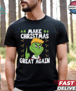 Trump The Grinch Make Christmas Great Again T Shirt