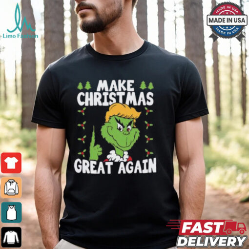 Trump The Grinch Make Christmas Great Again T Shirt
