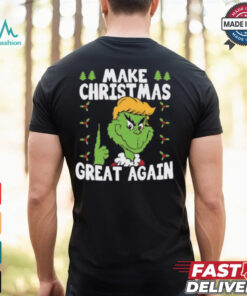 Trump The Grinch Make Christmas Great Again T Shirt