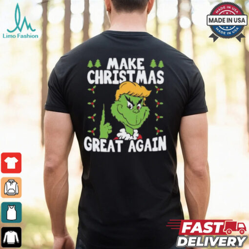 Trump The Grinch Make Christmas Great Again T Shirt