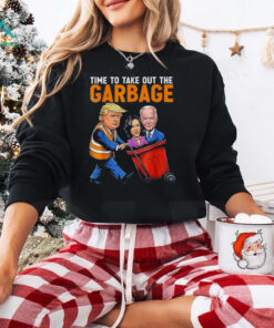 Trump Time To Take Out Garbage Biden Harris Shirt