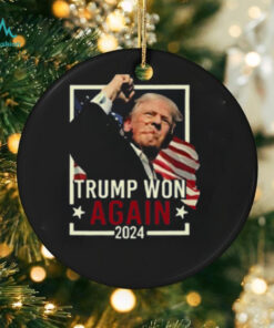 Trump Won Again 2024 T shirt