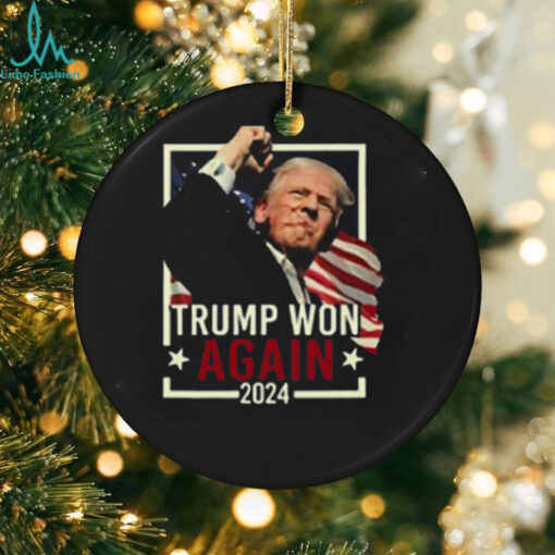 Trump Won Again 2024 T shirt