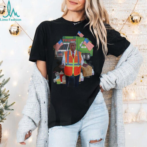 Trump garbage Man in trash truck, Make America Great Again Garbage man Shirt