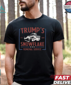 Trump’s Snowflake Removal Service 2024 T Shirt