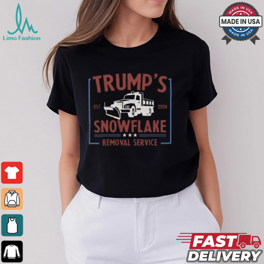 Trump’s Snowflake Removal Service 2024 T Shirt Trump’s Snowflake Removal Service 2024 T Shirt