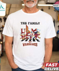 ULM Warhawks X Family Bluey Merry Christmas 2024 Shirt