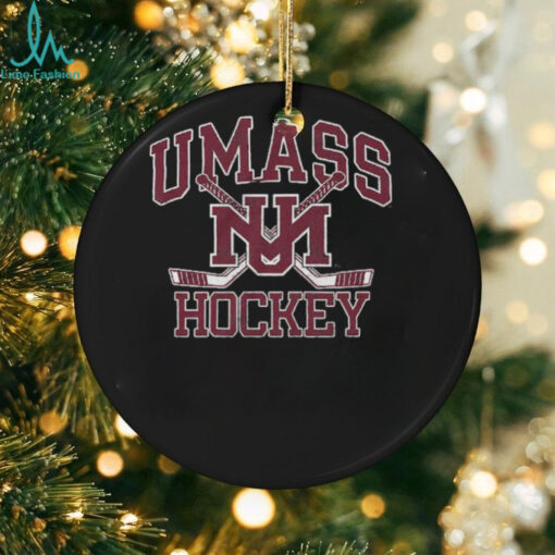 UMass Vintage Hockey Crossed Sticks shirt