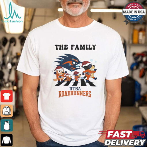 UTSA Roadrunners X Family Bluey Merry Christmas 2024 Shirt