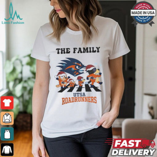 UTSA Roadrunners X Family Bluey Merry Christmas 2024 Shirt