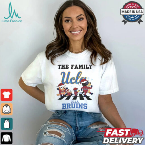 Ucla Bruins X Family Bluey Merry Christmas 2024 Shirt
