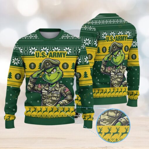 United States Army x GrinchUgly Sweater