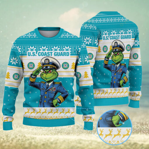 United States Coast Guard x GrinchUgly Sweater