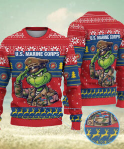 United States Marine Corps x GrinchUgly Sweater