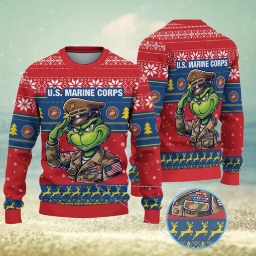 United States Marine Corps x GrinchUgly Sweater