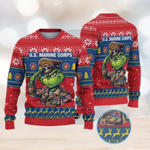 United States Marine Corps x GrinchUgly Sweater