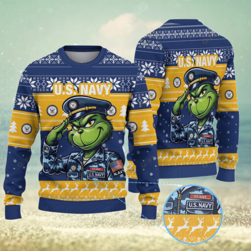 United States Navy x GrinchUgly Sweater