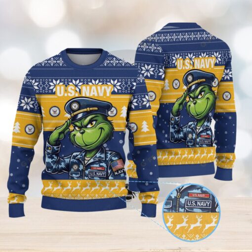 United States Navy x GrinchUgly Sweater