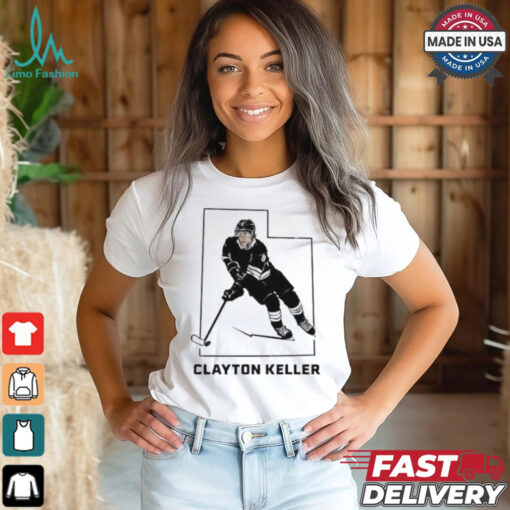 Utah Hockey Club Clayton Keller State Star shirt