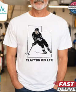 Utah Hockey Club Clayton Keller State Star shirt