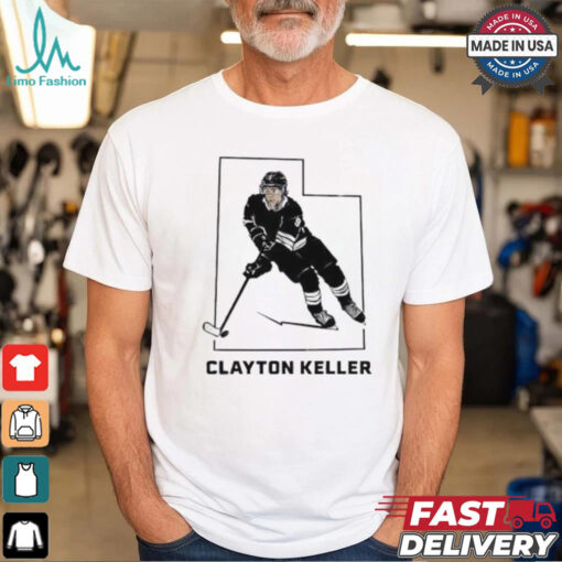 Utah Hockey Club Clayton Keller State Star shirt