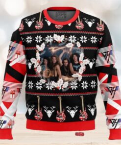 Van Halen Band Fans Gift Chirstmas Gifts 2024 For Family And Friends Ugly Sweater