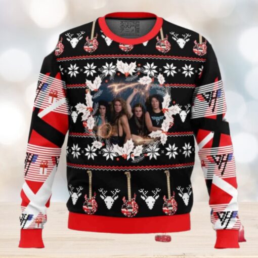 Van Halen Band Fans Gift Chirstmas Gifts 2024 For Family And Friends Ugly Sweater