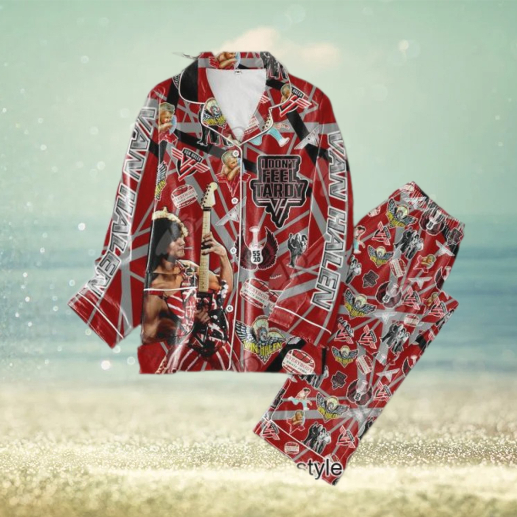 Van Halen I Don’t Feel Tardy Pajamas Set Van Halen I Don’t Feel Tardy Pajamas Set