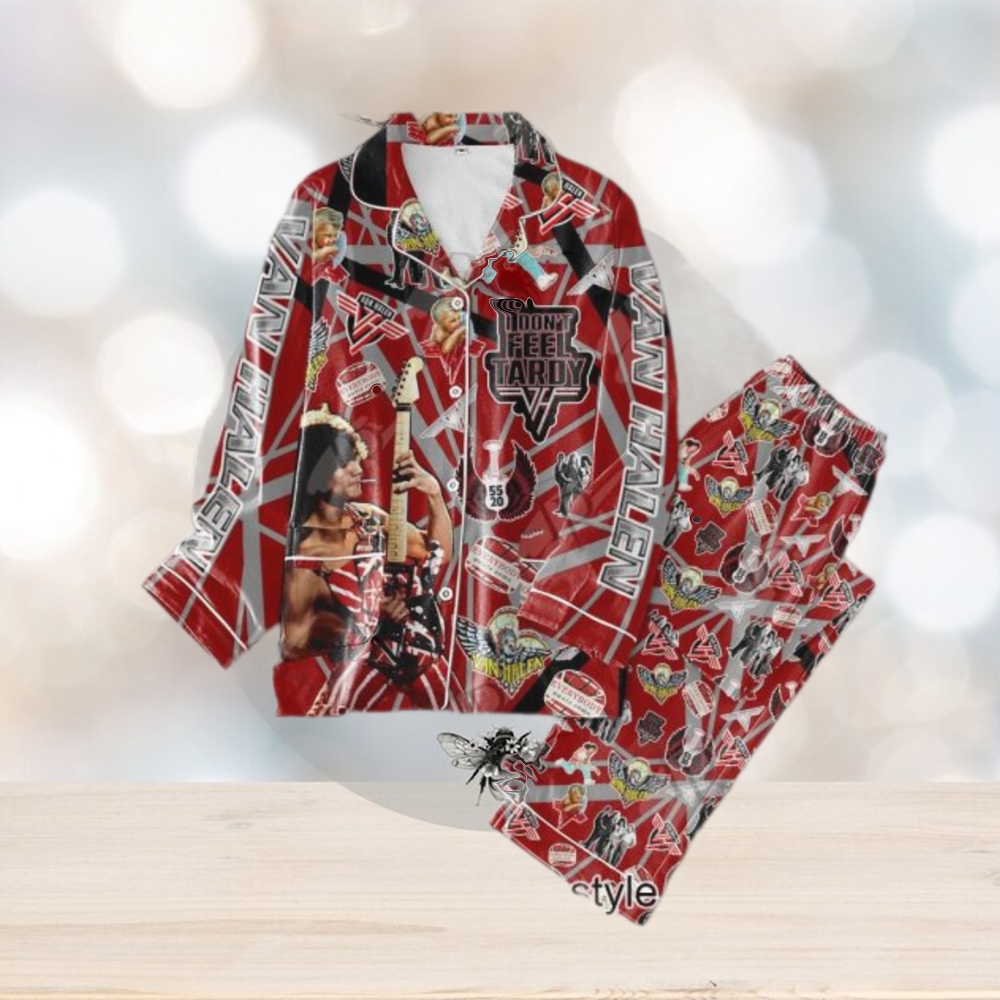 Van Halen I Don’t Feel Tardy Pajamas Set Van Halen I Don’t Feel Tardy Pajamas Set