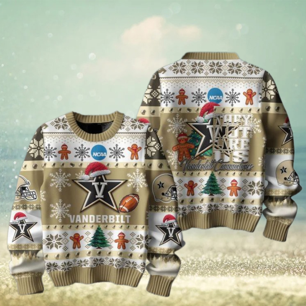 Vanderbilt Commodores Football They Not Like Us Christmas Ugly Sweater Vanderbilt Commodores Football They Not Like Us Christmas Ugly Sweater