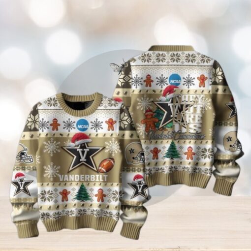 Vanderbilt Commodores Football They Not Like Us Christmas Ugly Sweater