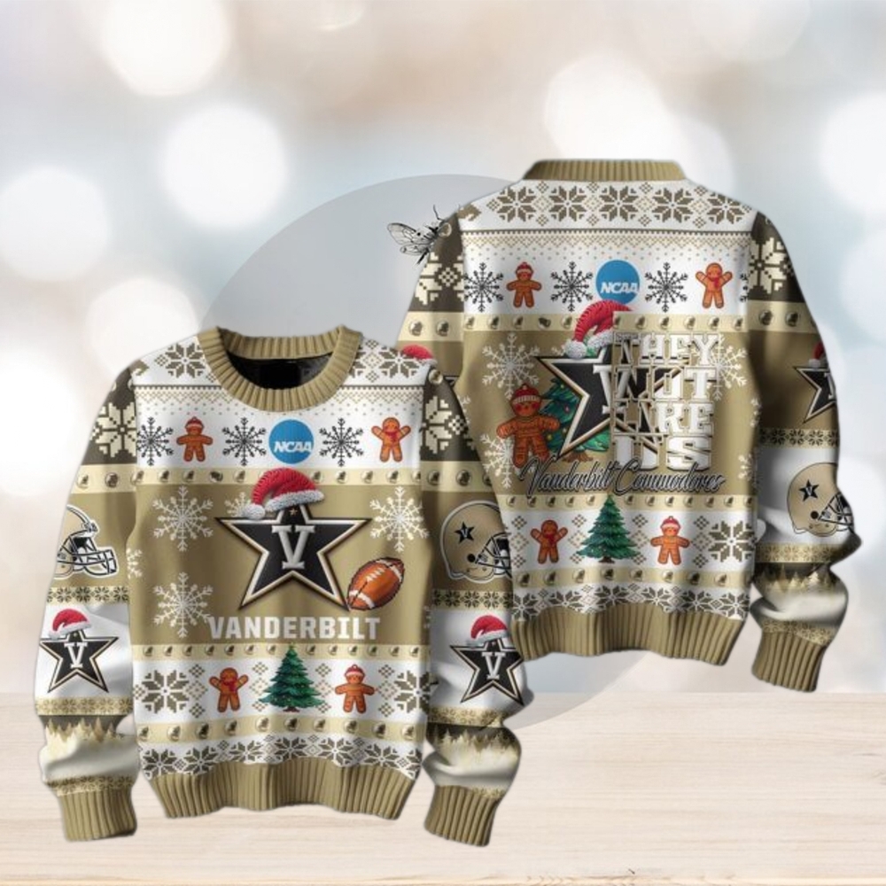 Vanderbilt Commodores Football They Not Like Us Christmas Ugly Sweater Vanderbilt Commodores Football They Not Like Us Christmas Ugly Sweater