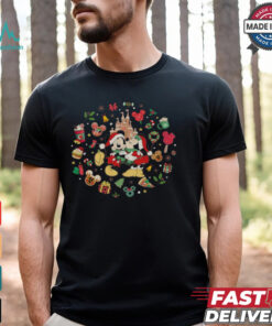 Vintage Mickey Minnie Gingerbread Christmas Shirt