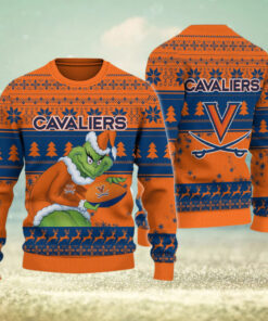 Virginia Cavaliers Grinch Ugly Christmas Sweater