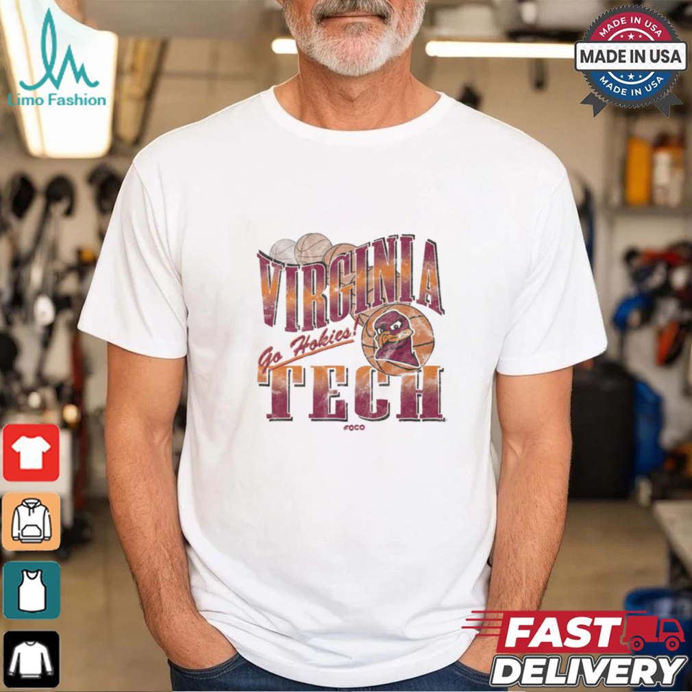 Virginia Tech Hokies Baller Bounce T Shirt Virginia Tech Hokies Baller Bounce T Shirt