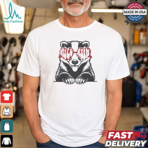 WISCONSIN Sunglasses T Shirt