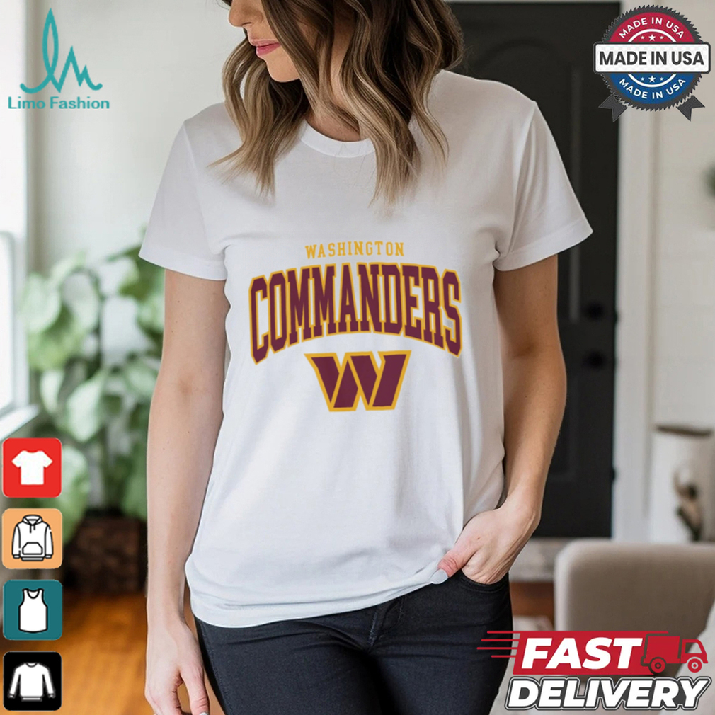 Washington Commanders Classic Arched Logo Shirt Washington Commanders Classic Arched Logo Shirt