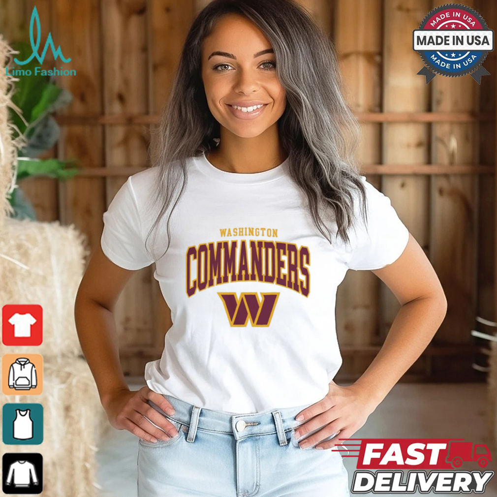 Washington Commanders Classic Arched Logo Shirt Washington Commanders Classic Arched Logo Shirt