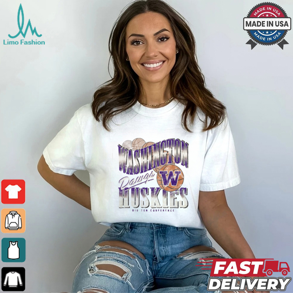 Washington Huskies Baller Bounce T Shirt Washington Huskies Baller Bounce T Shirt
