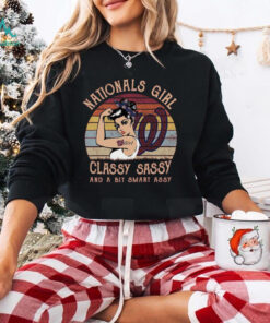 Washington Nationals Girls Classy Sassy And A Bit Smart Assy Shirt