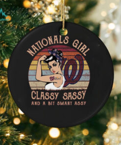 Washington Nationals Girls Classy Sassy And A Bit Smart Assy Shirt