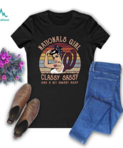 Washington Nationals Girls Classy Sassy And A Bit Smart Assy Shirt