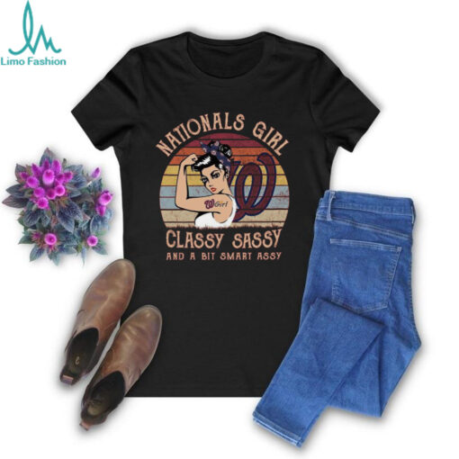Washington Nationals Girls Classy Sassy And A Bit Smart Assy Shirt